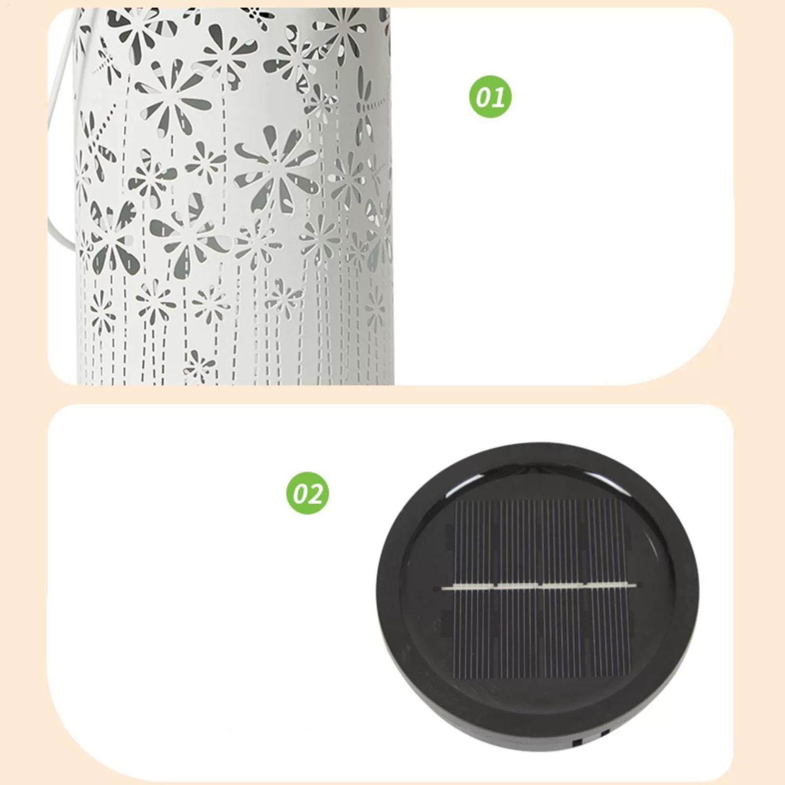 Solar Path Light - Outdoor Lanterns For Porch Colorful Metal