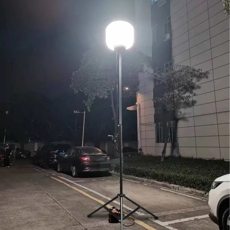 Outdoor Telescopic Mast Inflat - Outdoor Lighting Rental For Party review and price