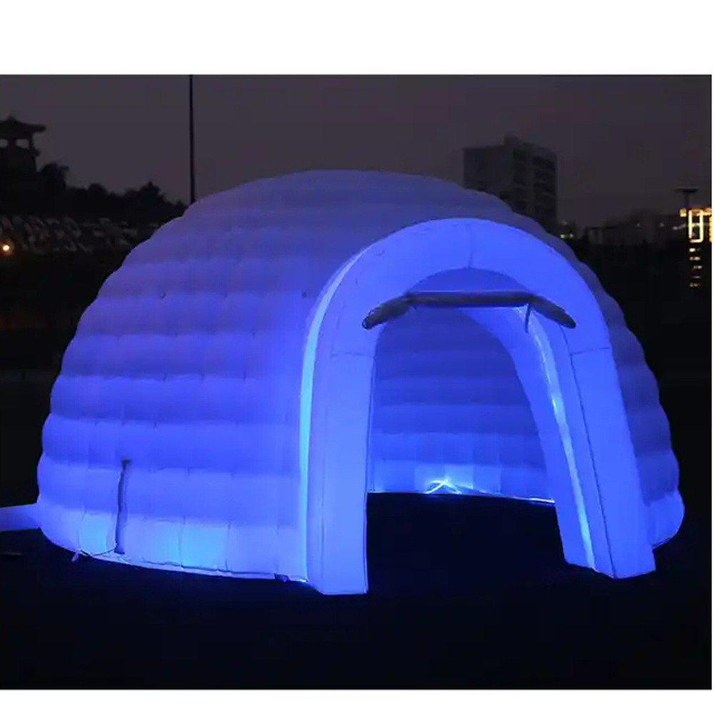 White Outdoor Lawn Inflatable  - Outdoor Lighting Rental For Party review and price