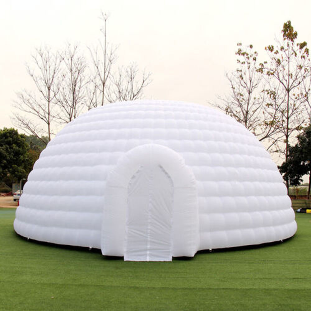 White Outdoor Lawn Inflatable  - Outdoor Lighting Rental For Party review and price