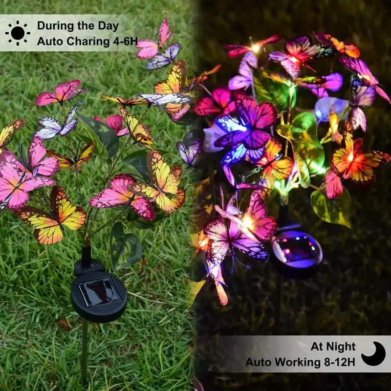 Solar LED Butterfly Garden Lig - Solar Path Light review and price