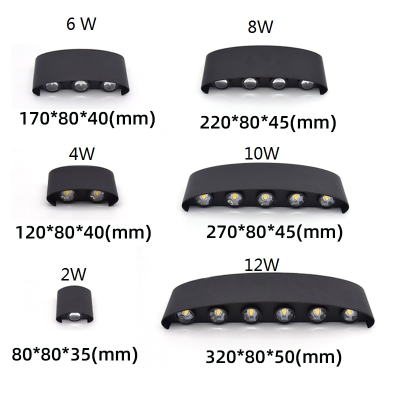 2W 4W 6W 8W 10W 12W LED Wall L - Outdoor Lighting Wall Mount review and price
