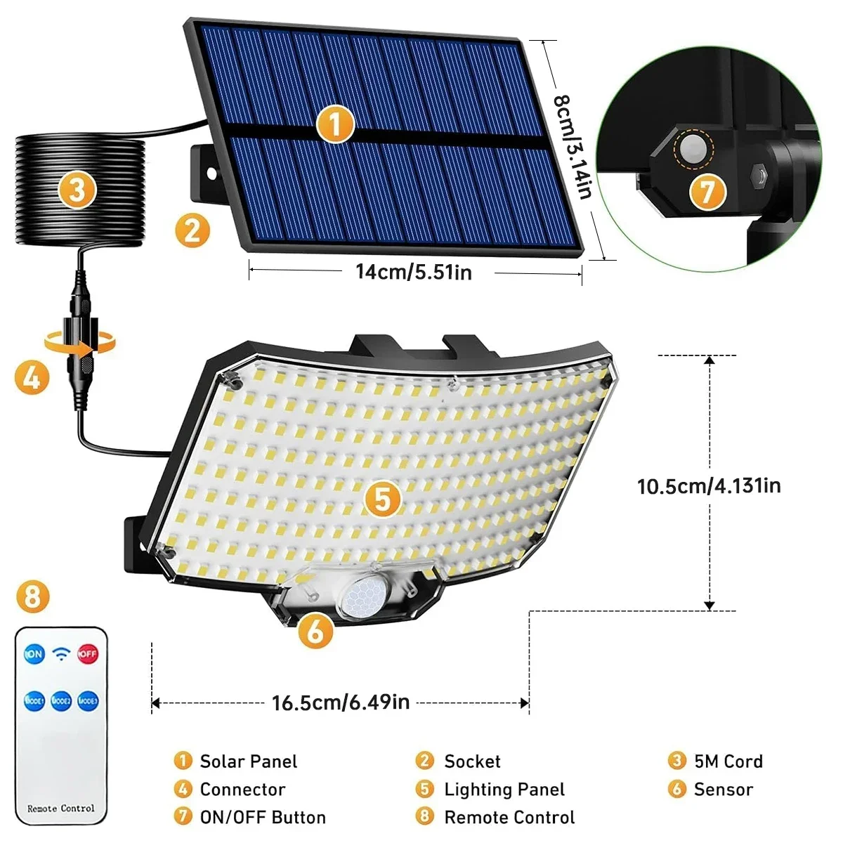 234LED Solar Outdoor Lights Mo - Outdoor Lighting Garage review and price