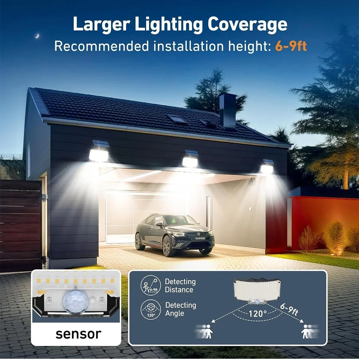 234LED Solar Outdoor Lights Mo - Outdoor Lighting Garage review and price