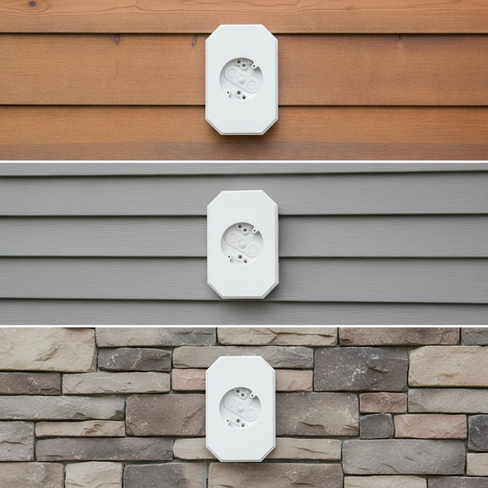 Outdoor Siding Light Mounting  - Outdoor Lighting Wall Mount review and price
