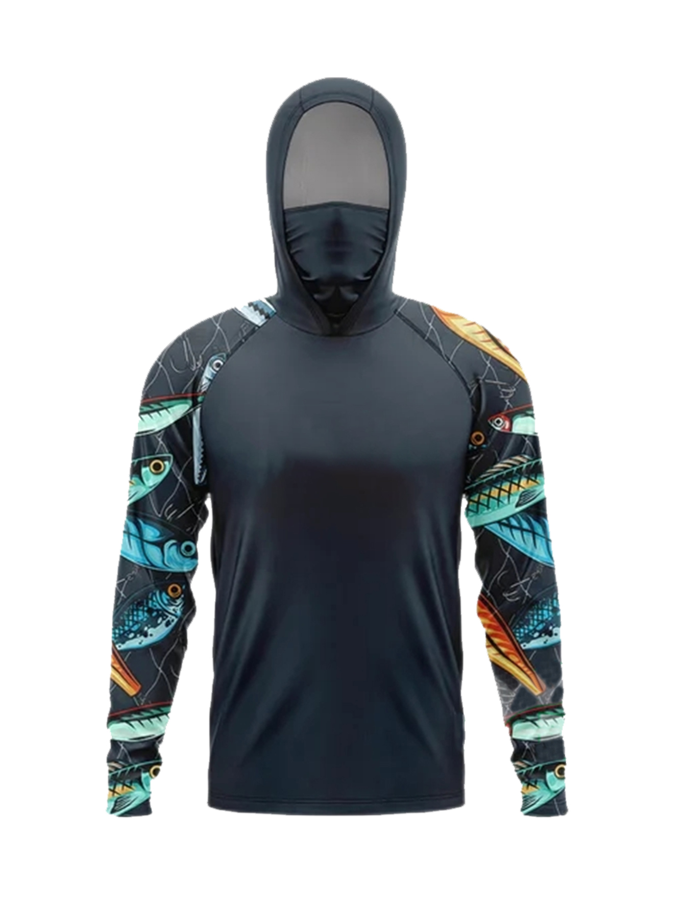 Light Blue Ocean Camo Men Fish - Outdoor Lighting Jersey review and price