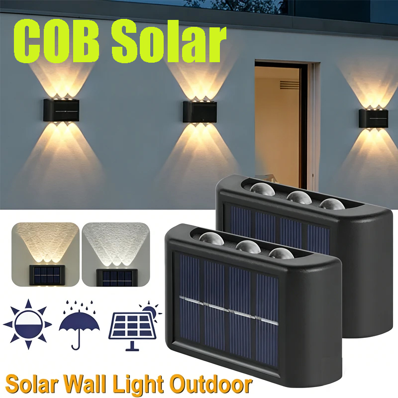 COB Solar Wall Lamp Outdoor Wa - Outdoor Lighting Uplight review and price