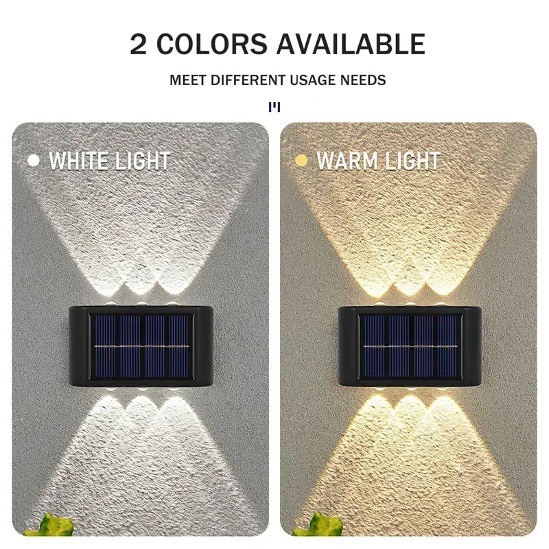 COB Solar Wall Lamp Outdoor Wa - Outdoor Lighting Uplight review and price
