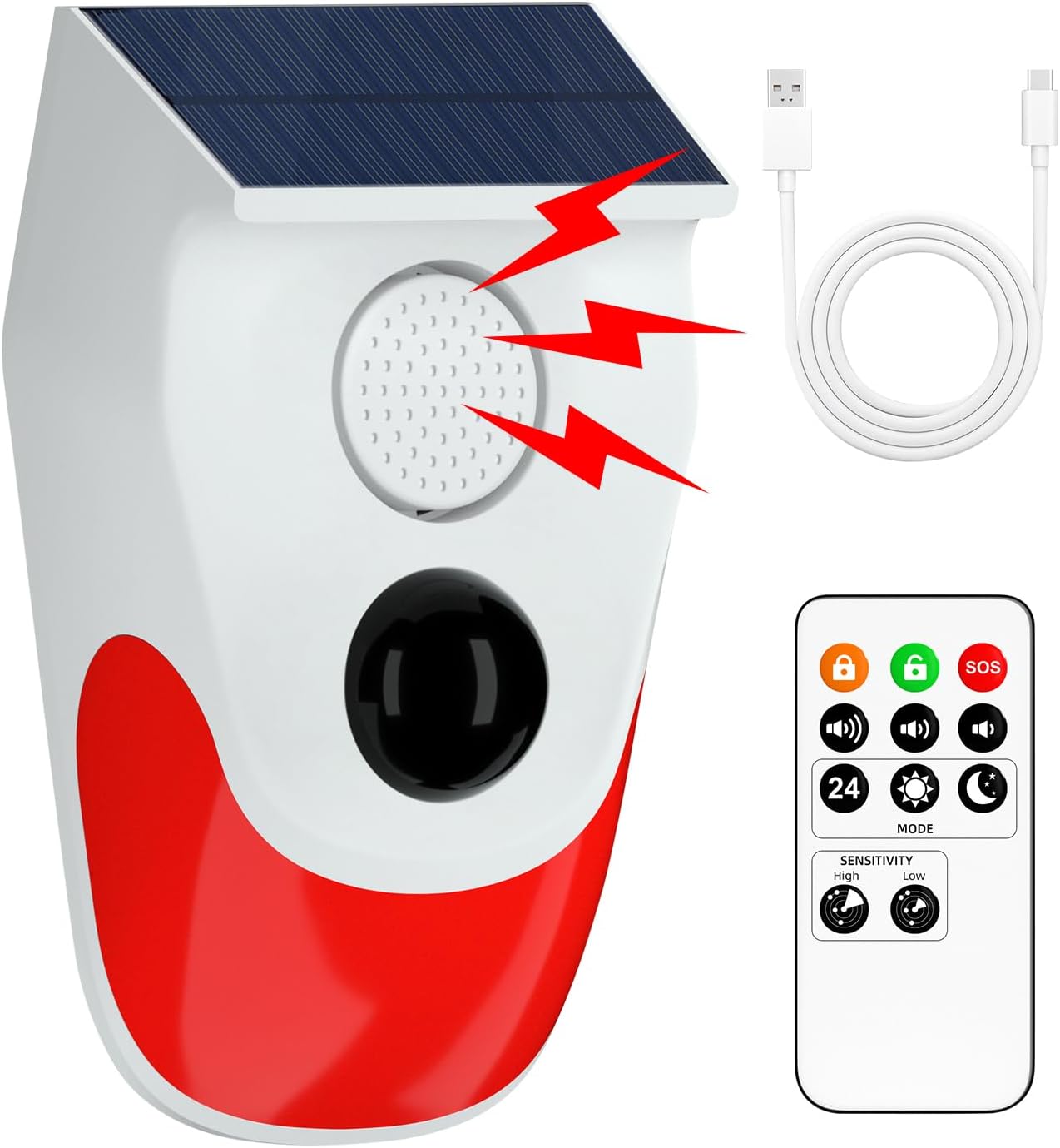 Solar Motion Sensor Outdoor Al - Solar Wall Sconce review and price