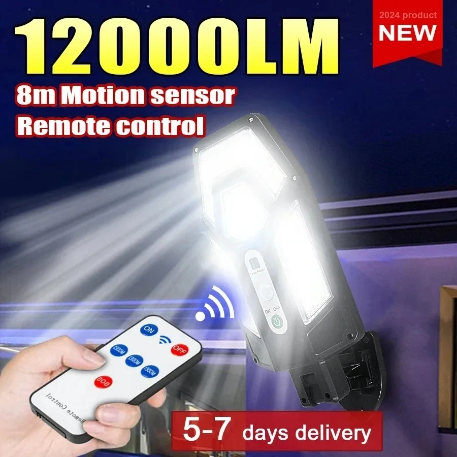 12000LM Powerful Solar Wall La - Bollard Light Garden review and price