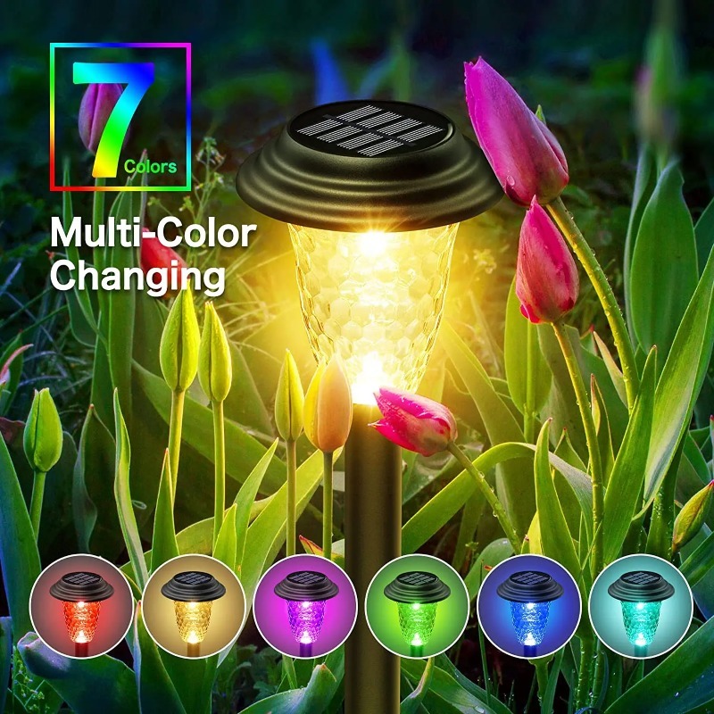 Color Changing Solar Path Ligh - Outdoor Lighting For Fence review and price