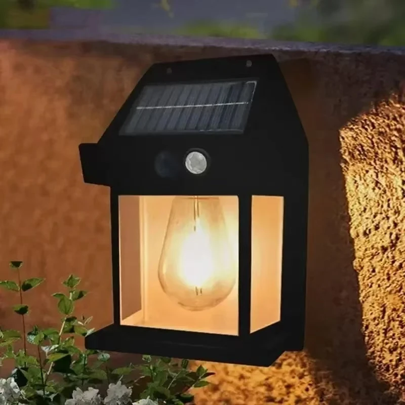 Outdoor Solar Tungsten Wall Li - Outdoor Lighting Garage review and price