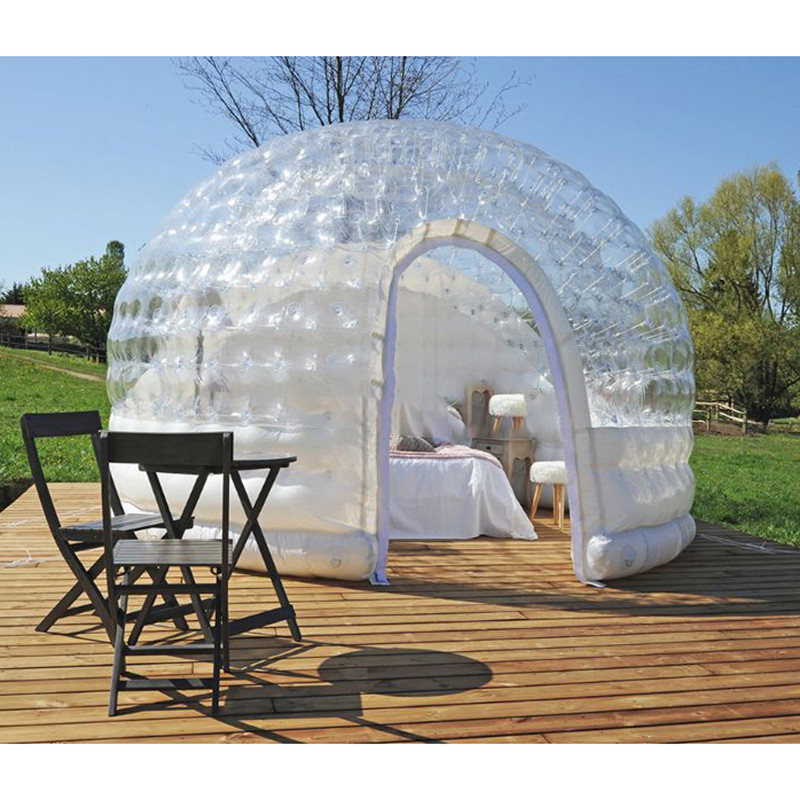 Inflatable Bubble Tent, Clear  - Outdoor Lighting Rental For Party review and price