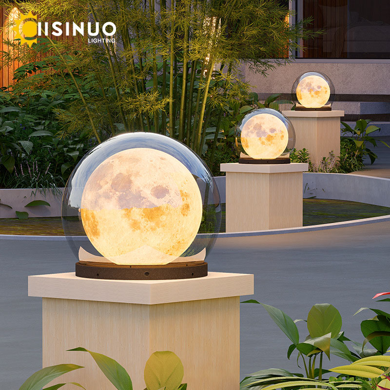 Creative Moon Pillar Lights Ou - Outdoor Lighting Year Round review and price