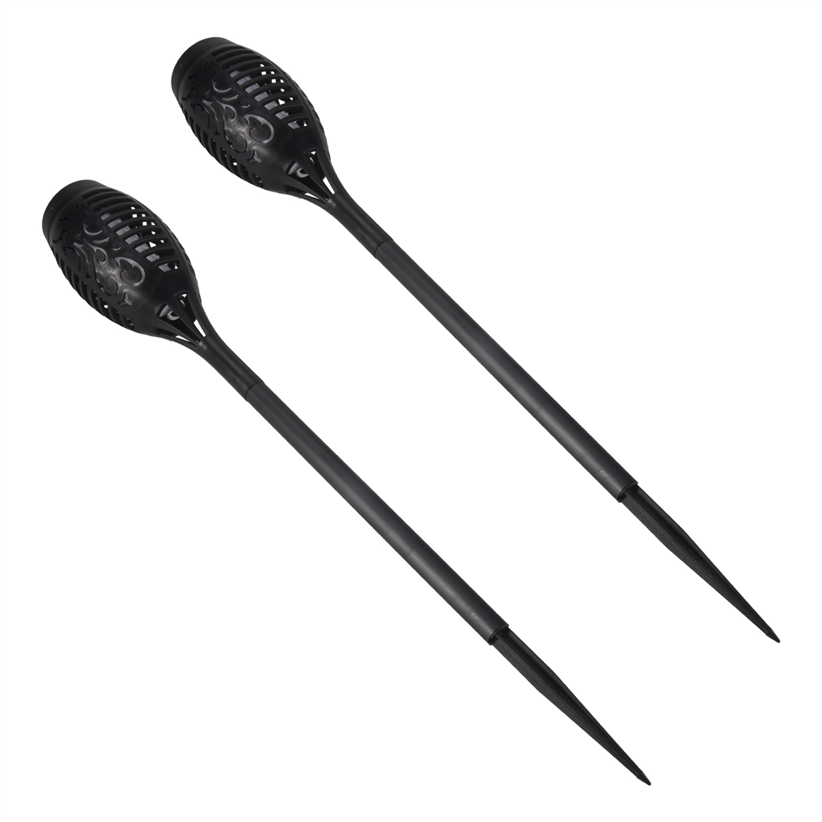 Y17A 2 Pcs LED Solar Flame Lig - Solar Path Light review and price
