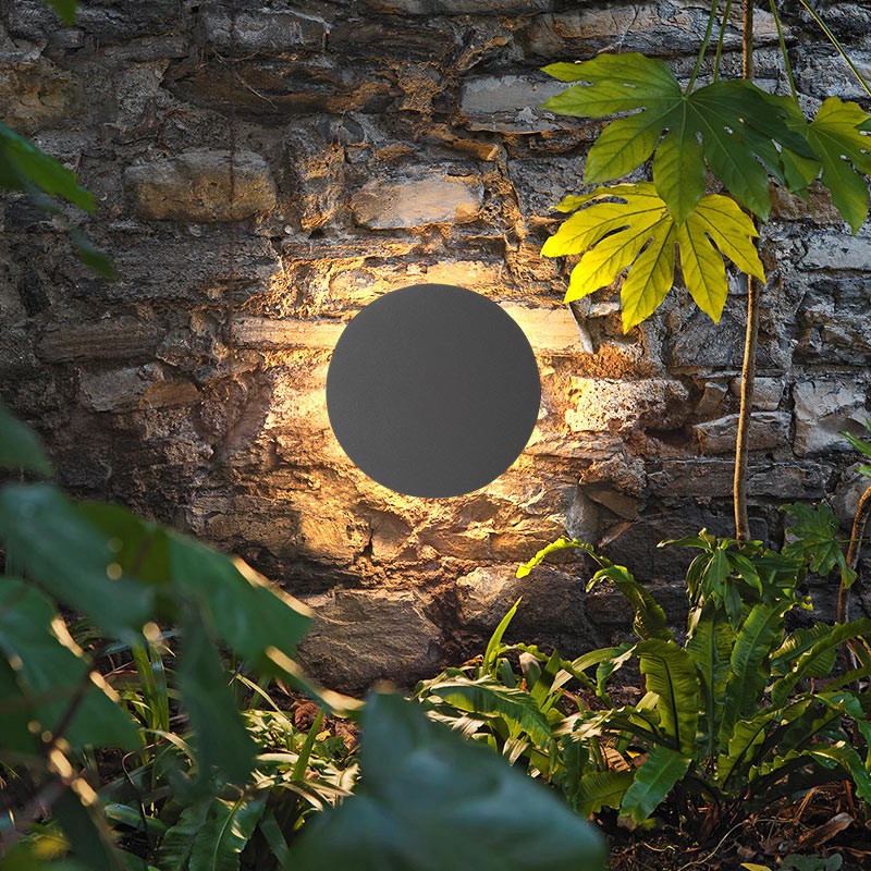 TRAZOS Round Square Modern Wal - Outdoor Lighting Year Round review and price