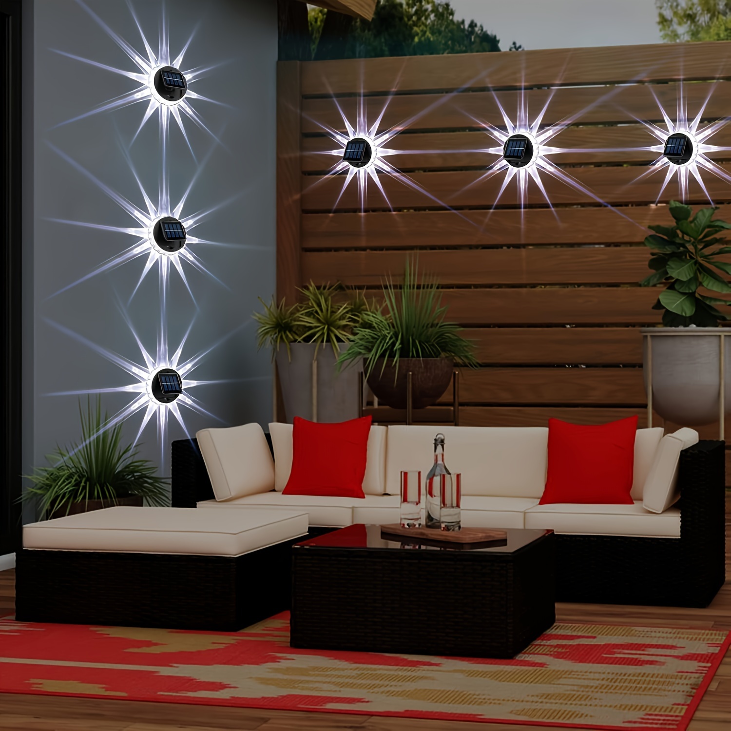 4 Packs Waterproof LED Decorat - Outdoor Lighting Around Pool review and price