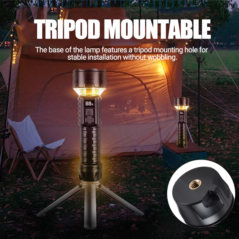COB LED Flashlight Rechargeabl - Outdoor Lighting Guide review and price