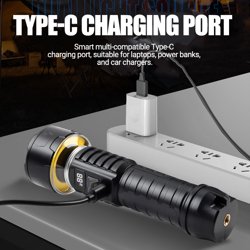 COB LED Flashlight Rechargeabl - Outdoor Lighting Guide review and price