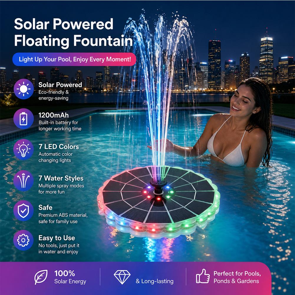 3.5W Outdoor Solar Fountain Pu - Bollard Light Garden review and price