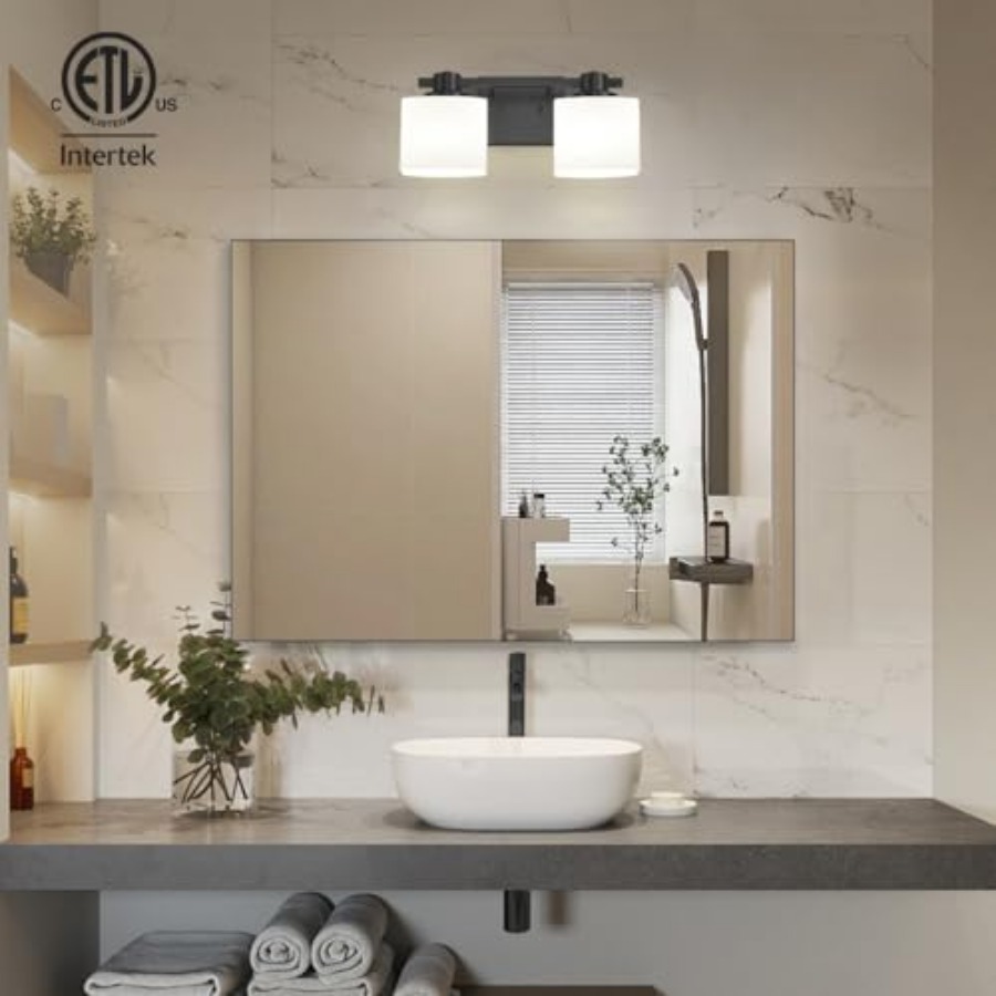 Bathroom Light Fixtures over M - Solar Wall Sconce review and price