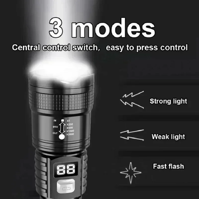 P50 High Brightness Flashlight - Outdoor Lighting Guide review and price