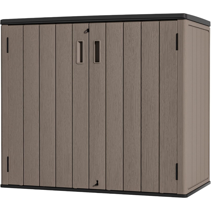 Large Outdoor Storage Box, Res - Outdoor Lighting Garage review and price