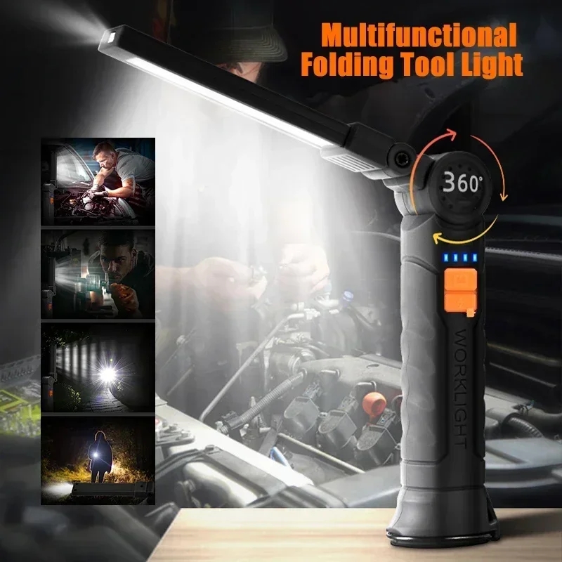 Portable LED COB Search Lights - Outdoor Lighting Hooks review and price