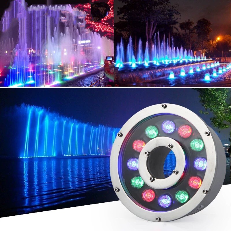 RGB LED Fountain Lamps 12V 24V - Outdoor Lighting Around Pool review and price