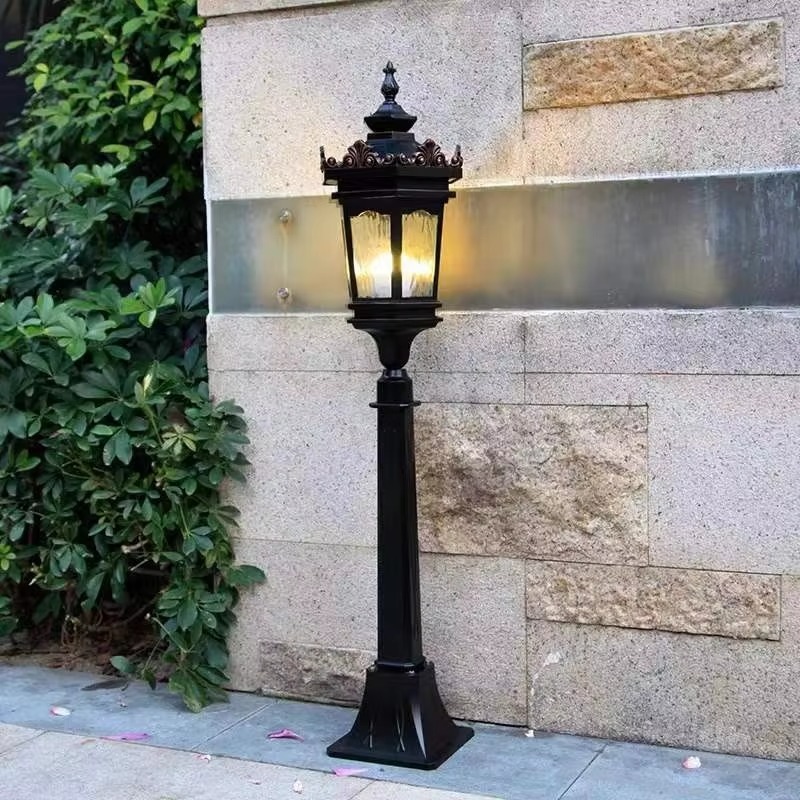 Outdoor Post Standing Pathway  - Outdoor Lighting Solar Panel review and price