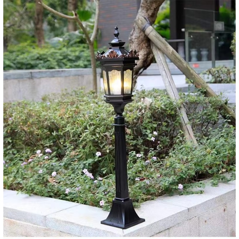 Outdoor Post Standing Pathway  - Outdoor Lighting Solar Panel review and price