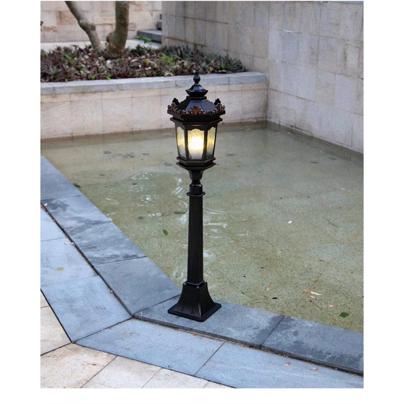 Outdoor Post Standing Pathway  - Outdoor Lighting Solar Panel review and price