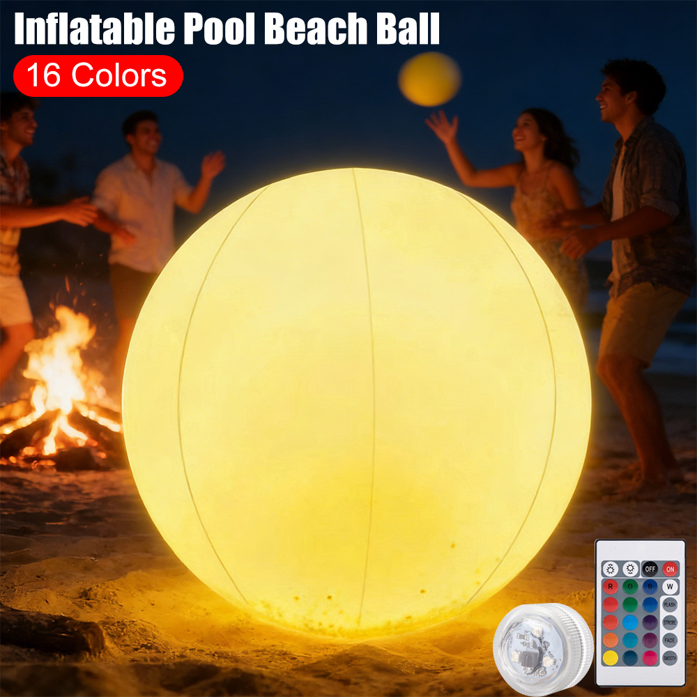 Inflatable Pool Beach Ball Lum - Outdoor Lighting Around Pool review and price