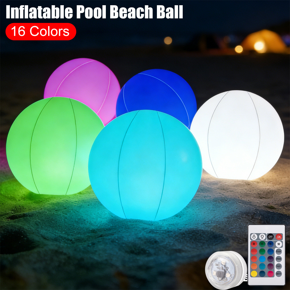 Inflatable Pool Beach Ball Lum - Outdoor Lighting Around Pool review and price