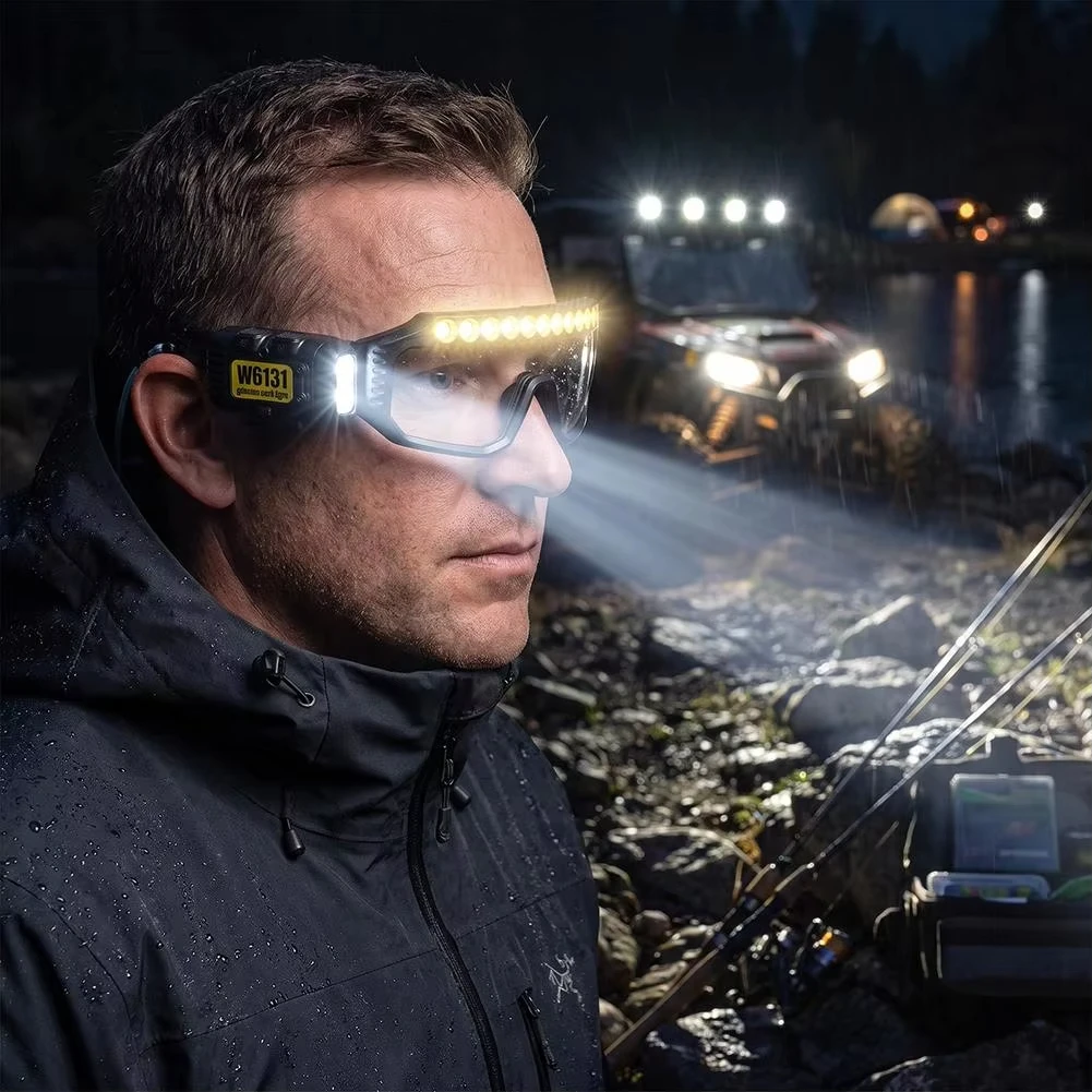 New glasses light High power H - Outdoor Lighting Battery Powered review and price