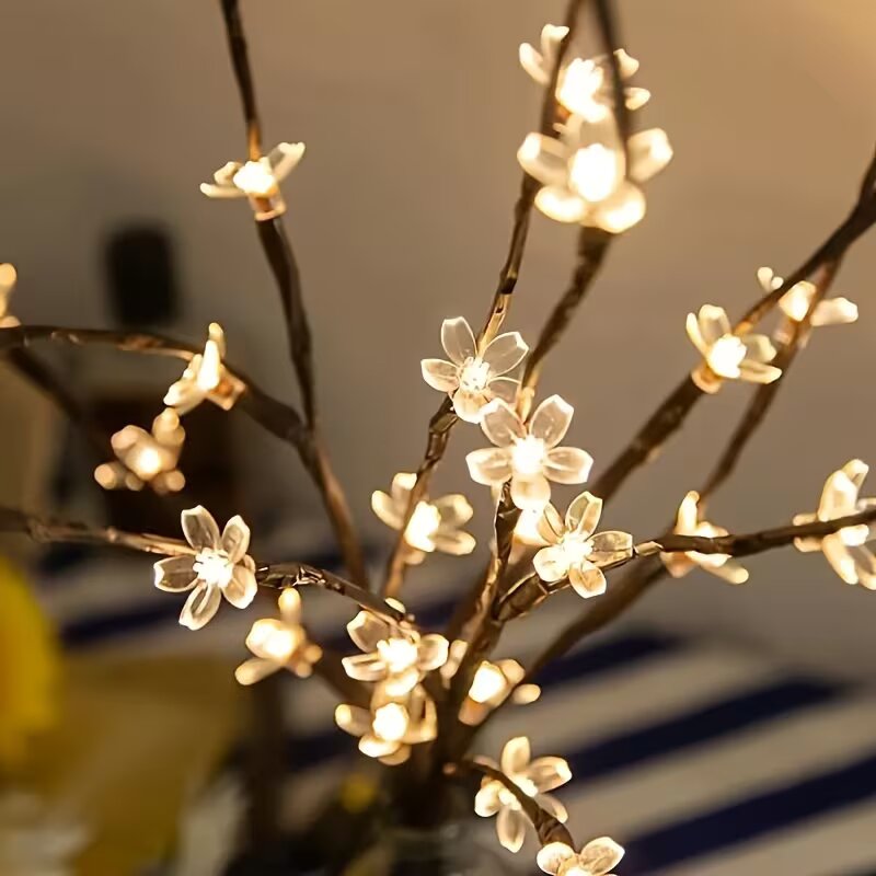 1/2PC 20LED Cherry Blossom Tre - Outdoor Lighting Battery Powered review and price