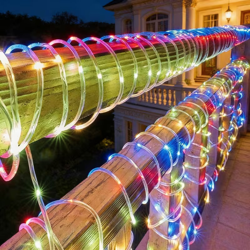 Solar Rope Lights 50/100 LED W - Outdoor Lighting For Fence review and price