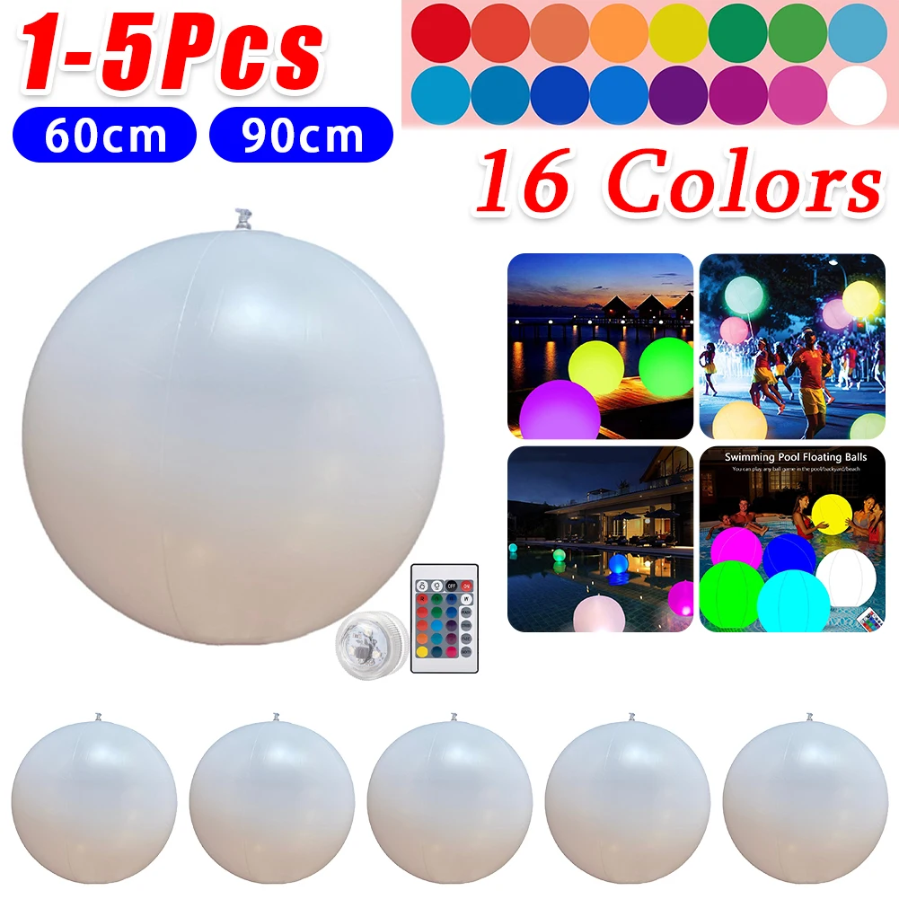 1-5PCS 60/90CM Floating Pool L - Outdoor Lighting Around Pool review and price