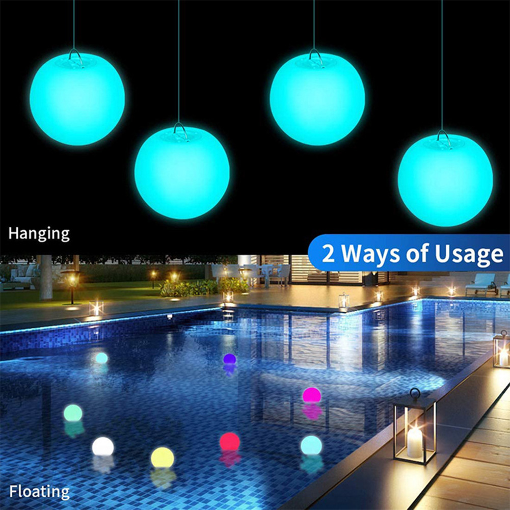 LED Glowing Ball Night Light R - Outdoor Lighting Around Pool review and price