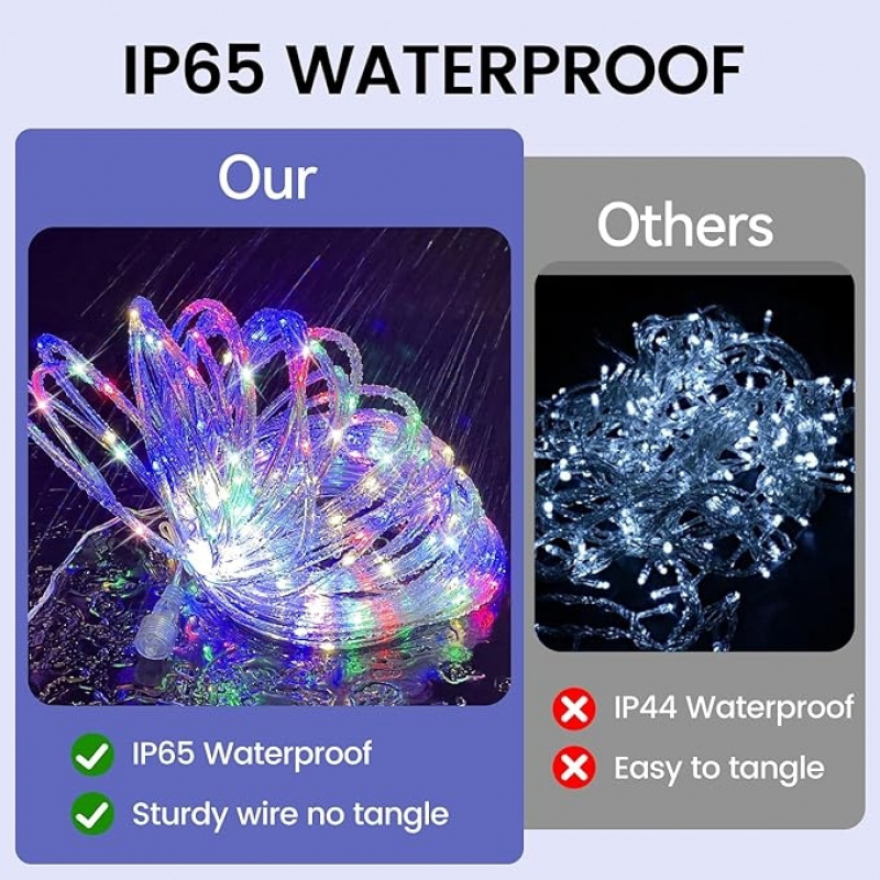 Waterproof Solar LED String Li - Outdoor Lighting For Fence review and price
