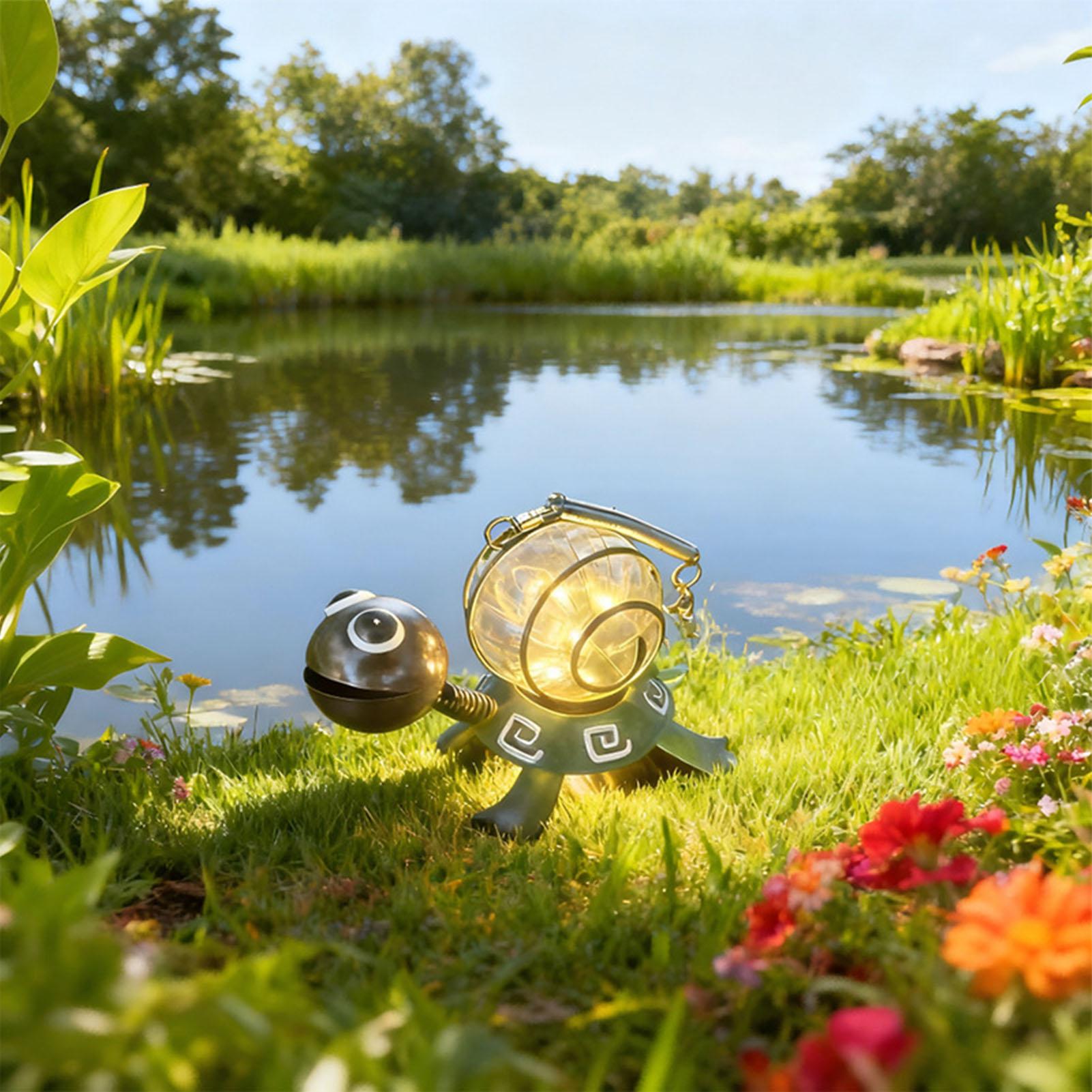 Solar Turtle Garden Statue Wat - Solar Path Light review and price
