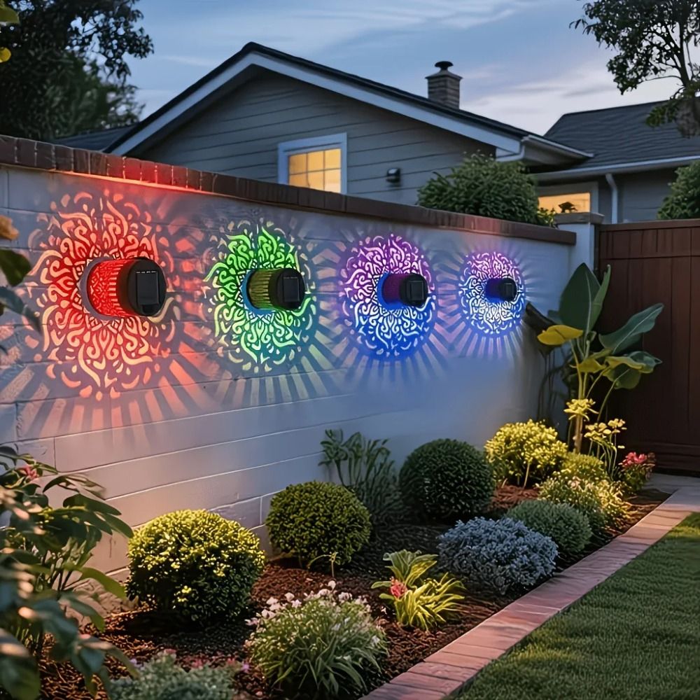 Sunflower Mandala Solar Wall L - Solar Wall Sconce review and price