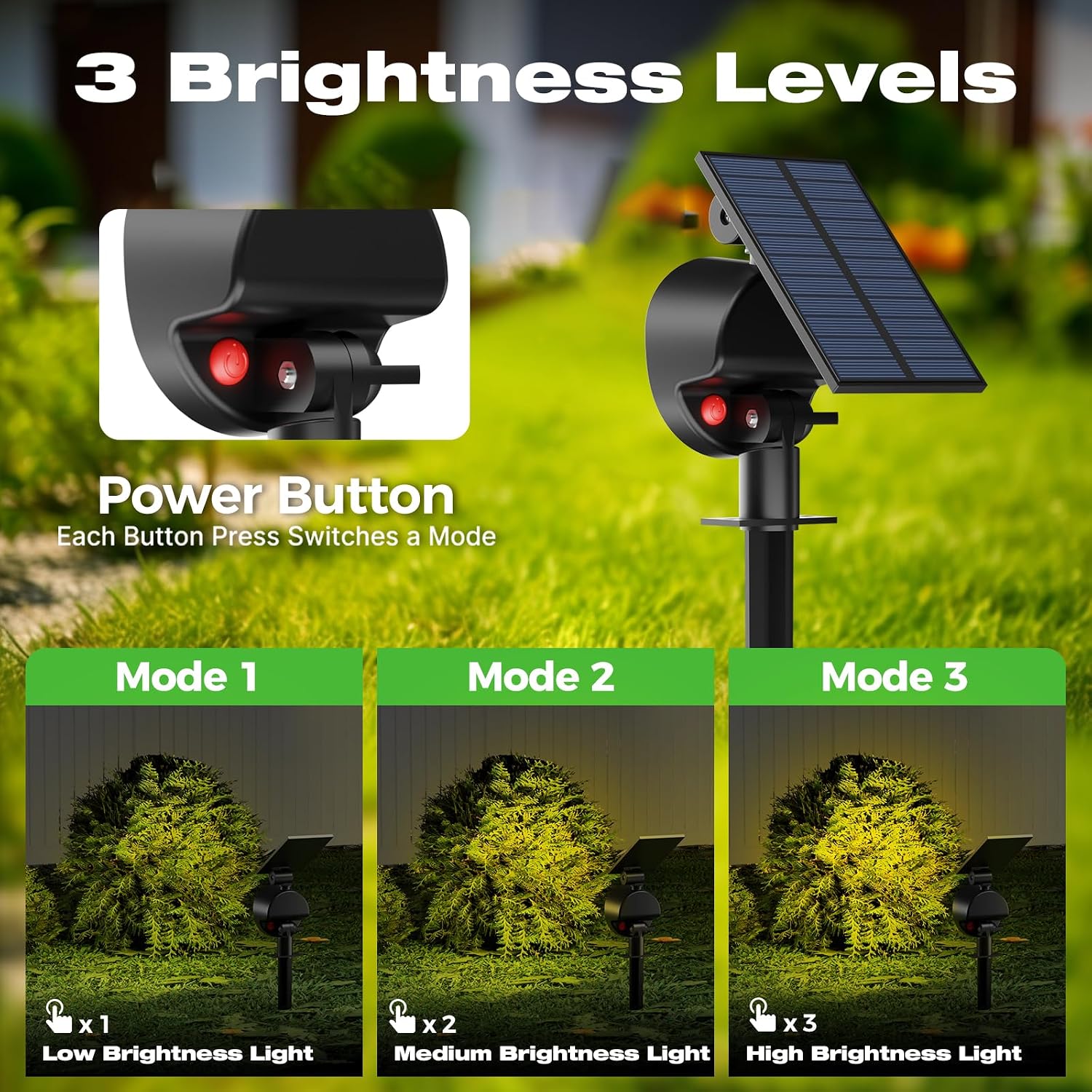 Outdoor Solar Spot Lights Wate - Outdoor Lighting Solar Panel review and price